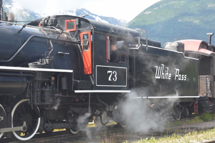 White Pass steam engine